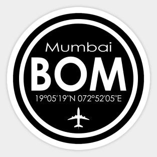 BOM, Chhatrapati Shivaji Maharaj International Airport Sticker